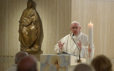 Popiežius: Nesipriešinkime Šventosios Dvasios staigmenoms